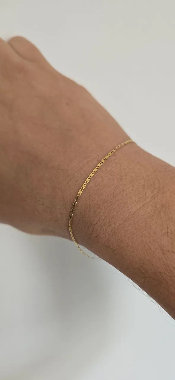 Pulseira de ouro 18k  - Foto 3