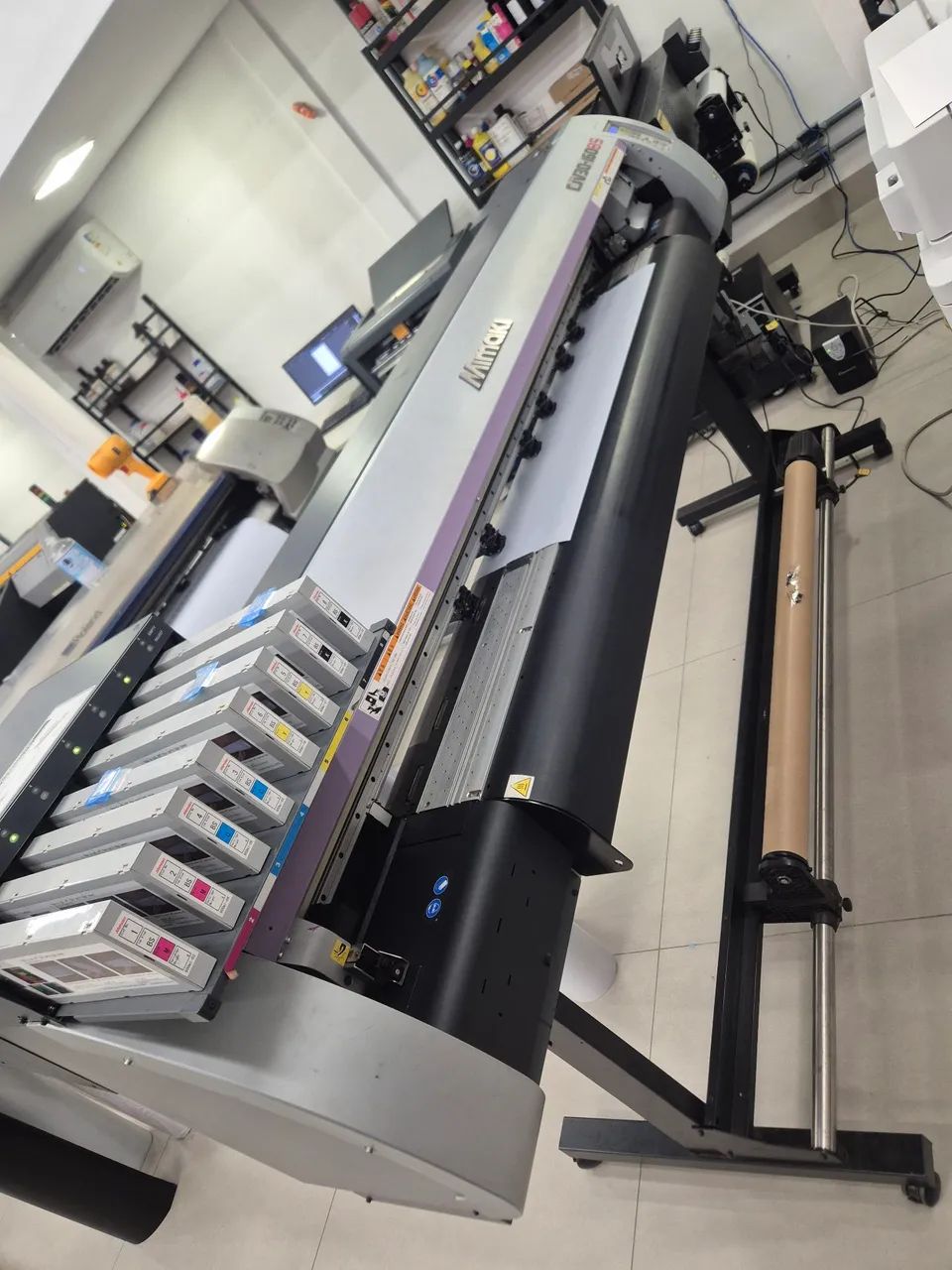 Plotter de impressão mimaki com recorte - Foto 2