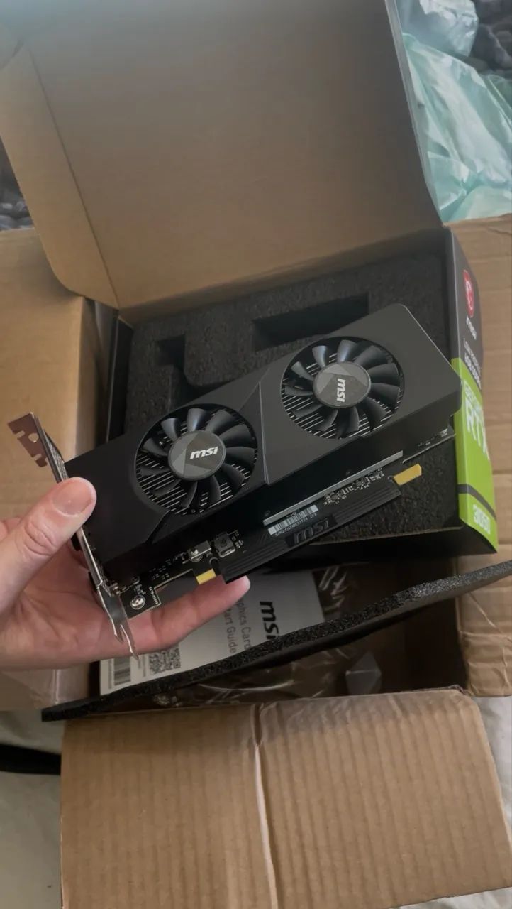 Placa de vídeo rtx 3050 msi  - Foto 2