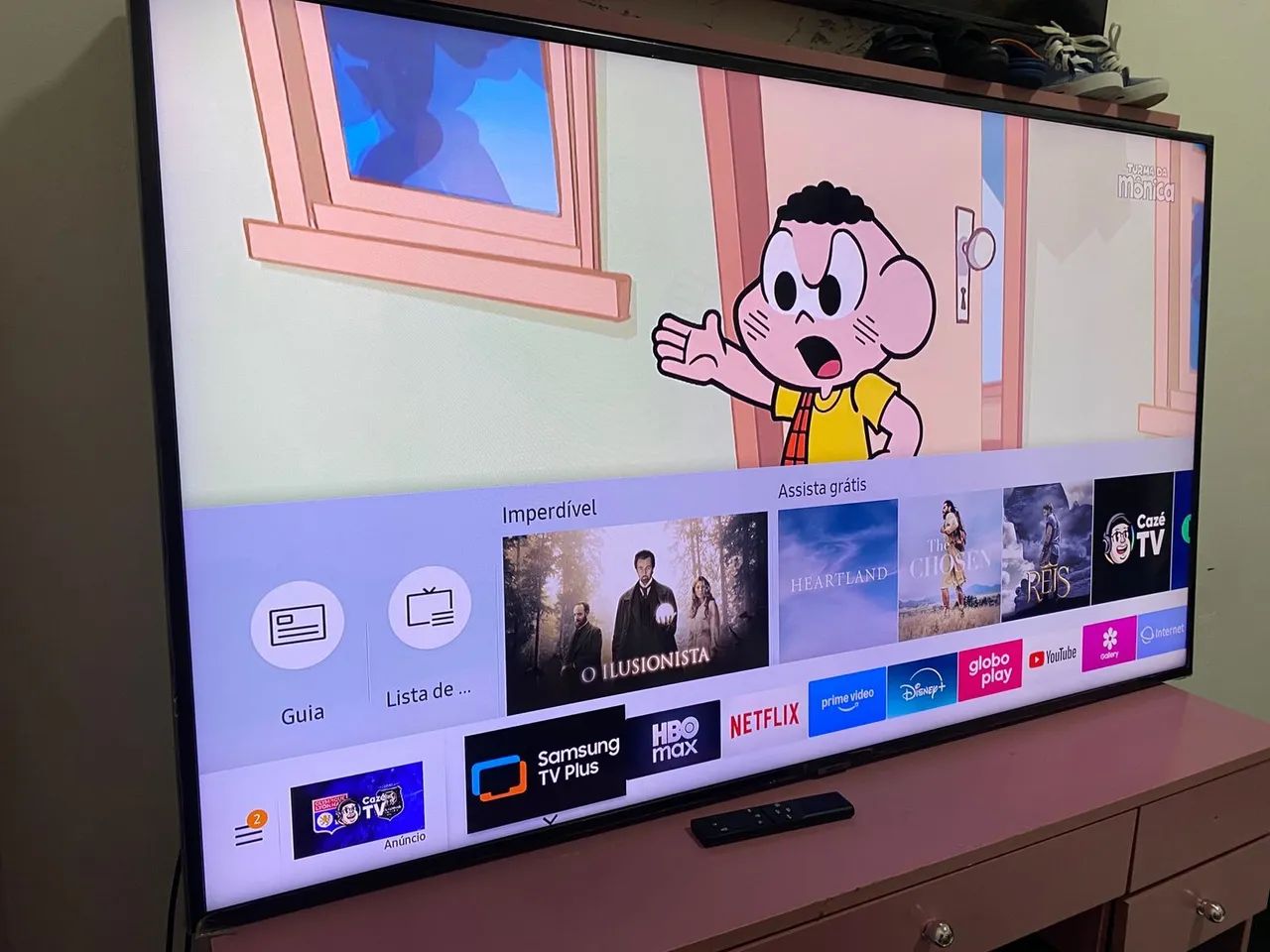 TELÃO SMART SAMSUNG 4K 55 POLEGADAS 444717599399628801