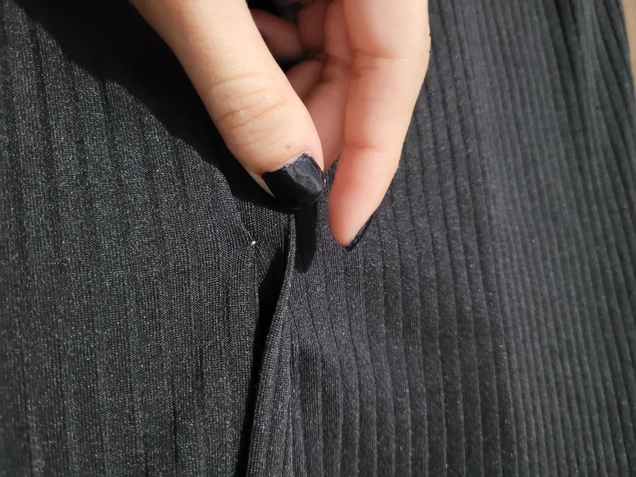 Vestido preto sem marca - Foto 4