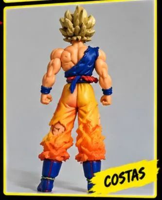 Boneco action figure do Goku Ssj - Foto 4