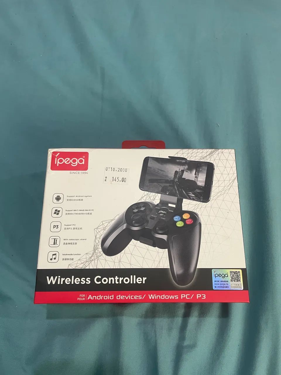 Controle sem fio videogame 
