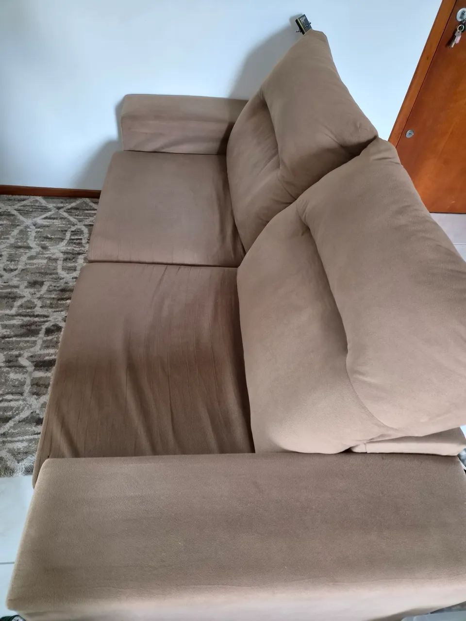 Sofá retrátil reclinável 2 lugares - Foto 4