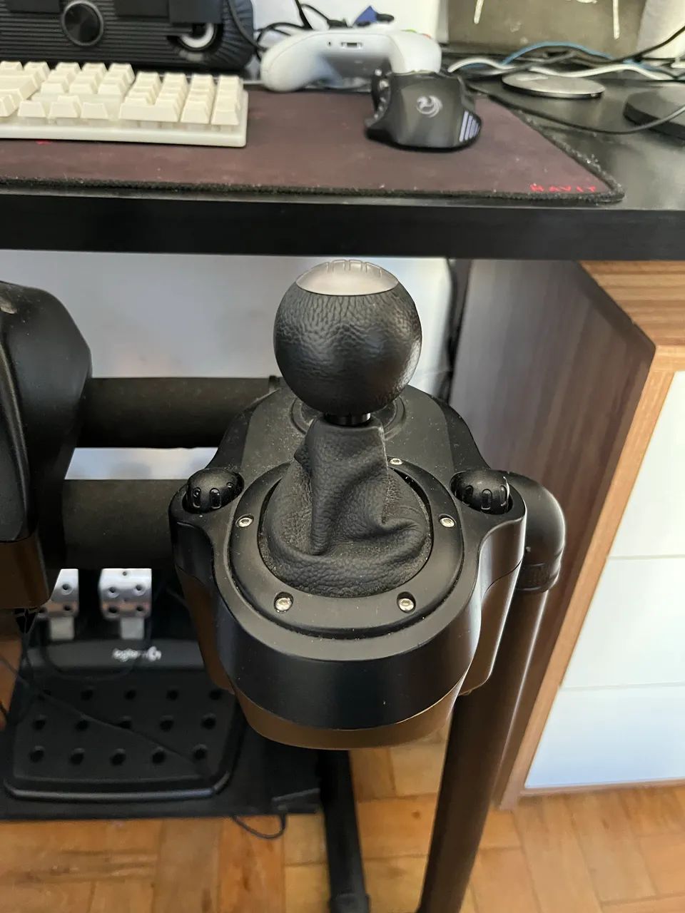 CÂMBIO LOGITECH PARA COCKPIT COM CAIXA - Foto 3