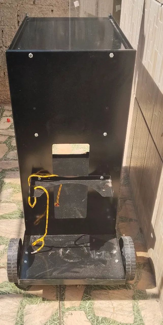 Carrinho com roridinha pra maquina de solda oficina ferramentas em geral  - Foto 2