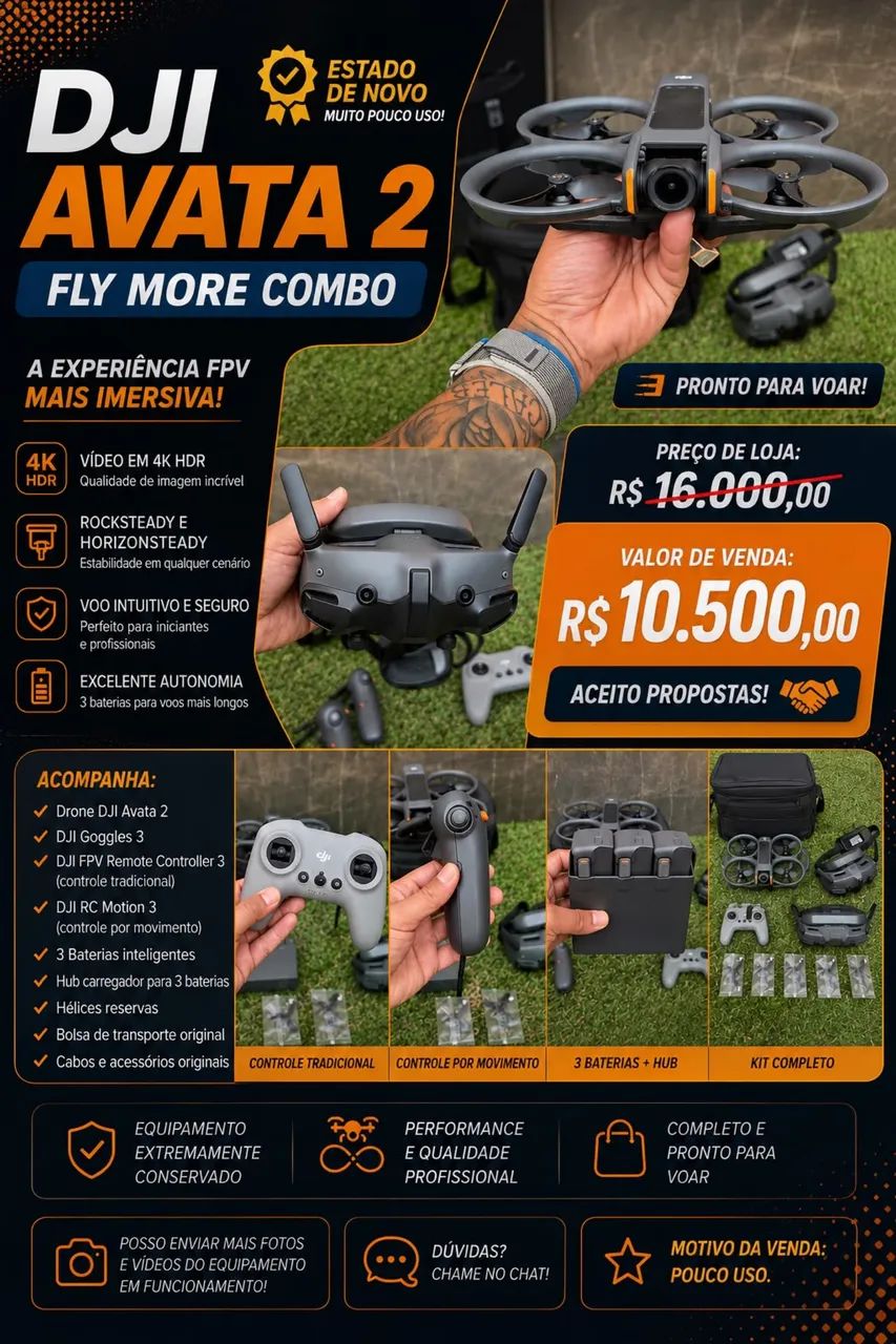 Vendo Drone avata 2