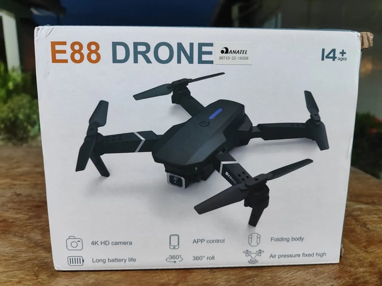 Drone E88 - NOVO LACRADO