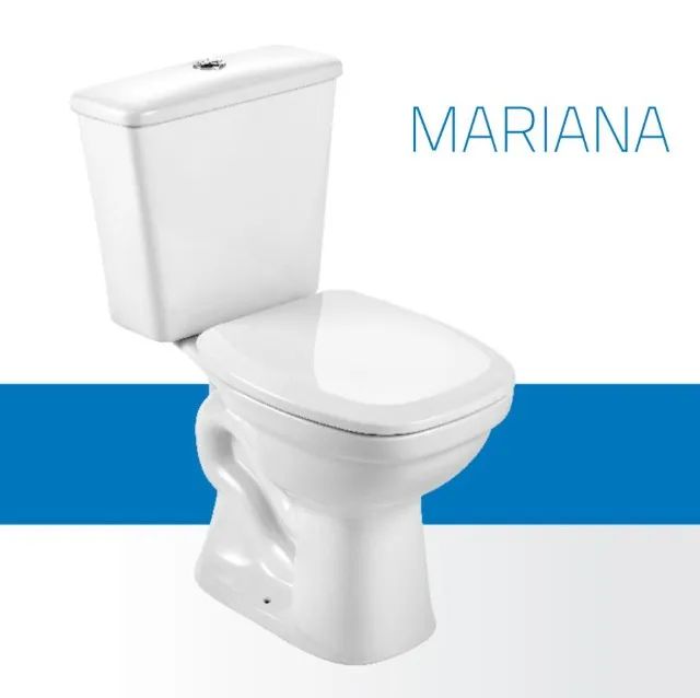 Bacia (vaso) com caixa acoplada Mariana Icasa 