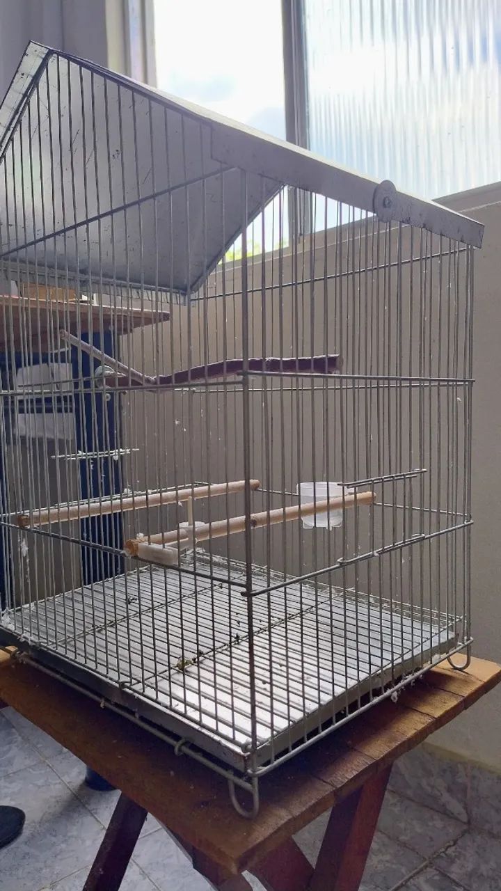 Viveiro de arame, muito novo. Pouco usado. - Foto 3