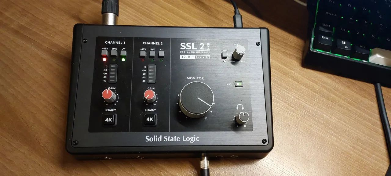 SSL MK2 - Interface de audio 2 meses de uso  - Foto 2