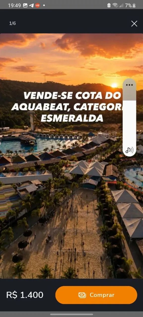 Aluguel de chalés no Aquabeat