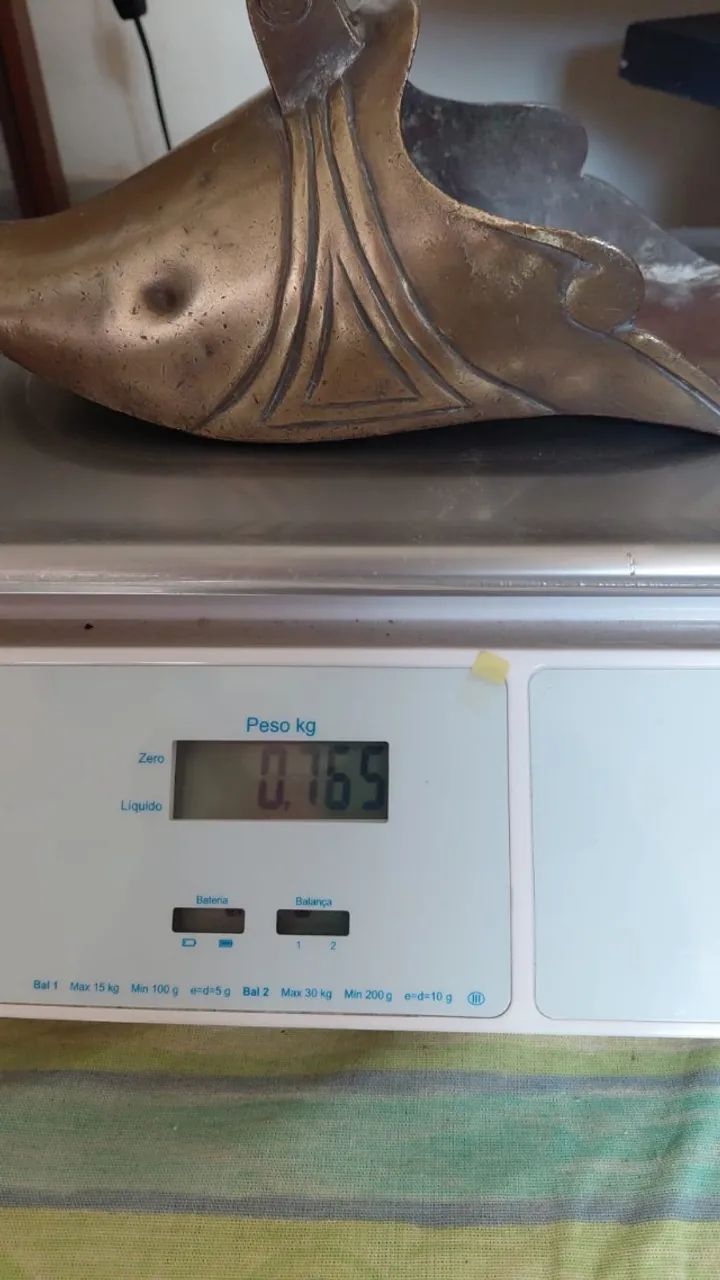 ANTIGO ESTRIBO DE BRONZE - Foto 3