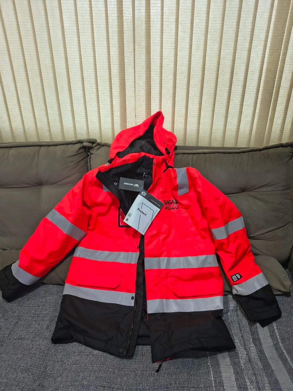 Jaquetas e macacões marítimo 