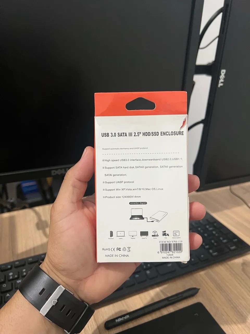 Case HD Externo 2.5 USB 3.0 - Foto 4