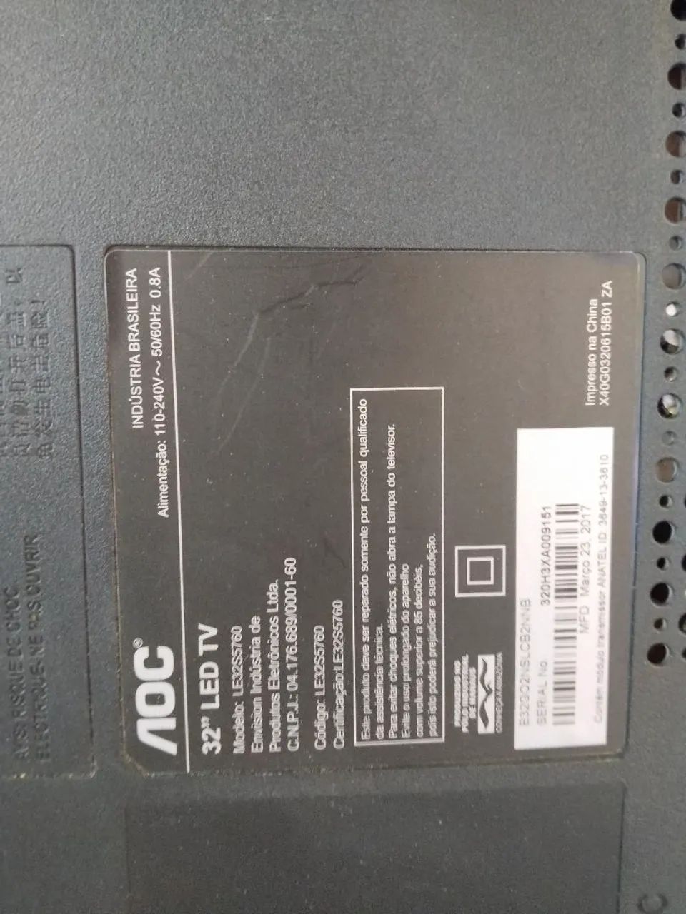 Tv AOC 32 polegadas - Foto 3