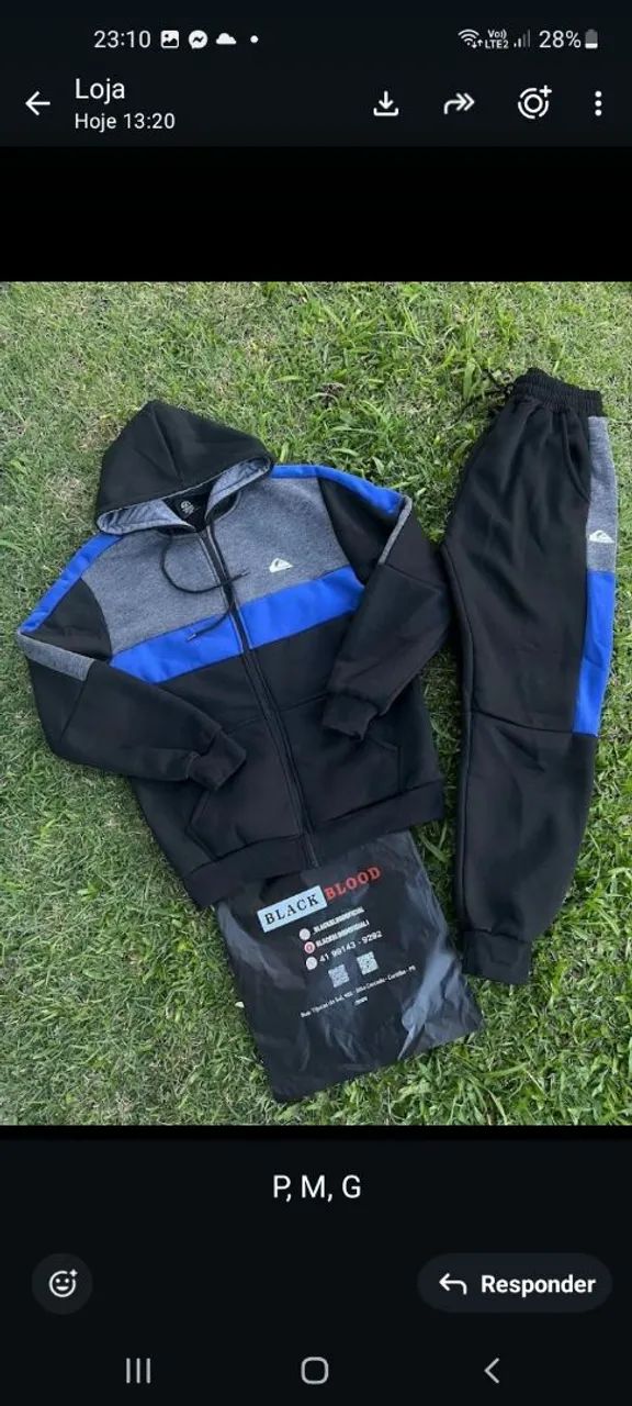 Conjunto moletom masculino  - Foto 4