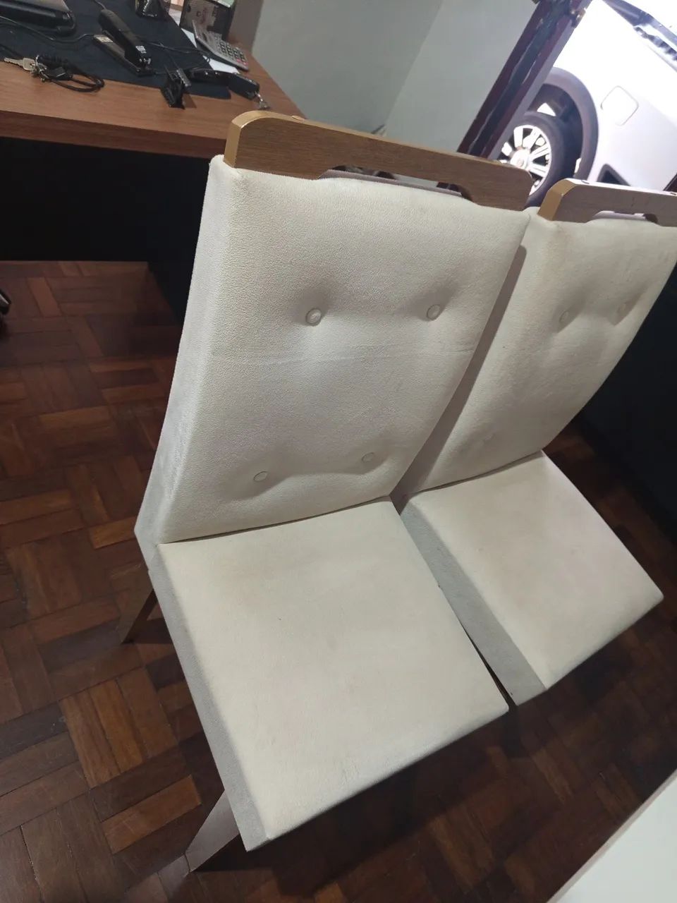Mesa com 6 cadeiras para sala  - Foto 3