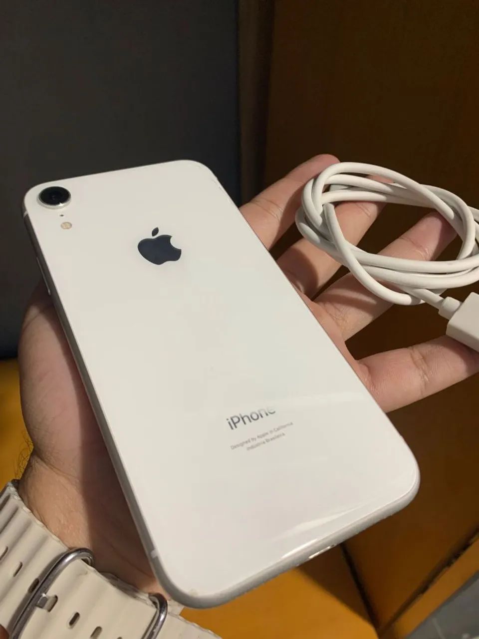 iPhone XR Branco 128 GB - Foto 4