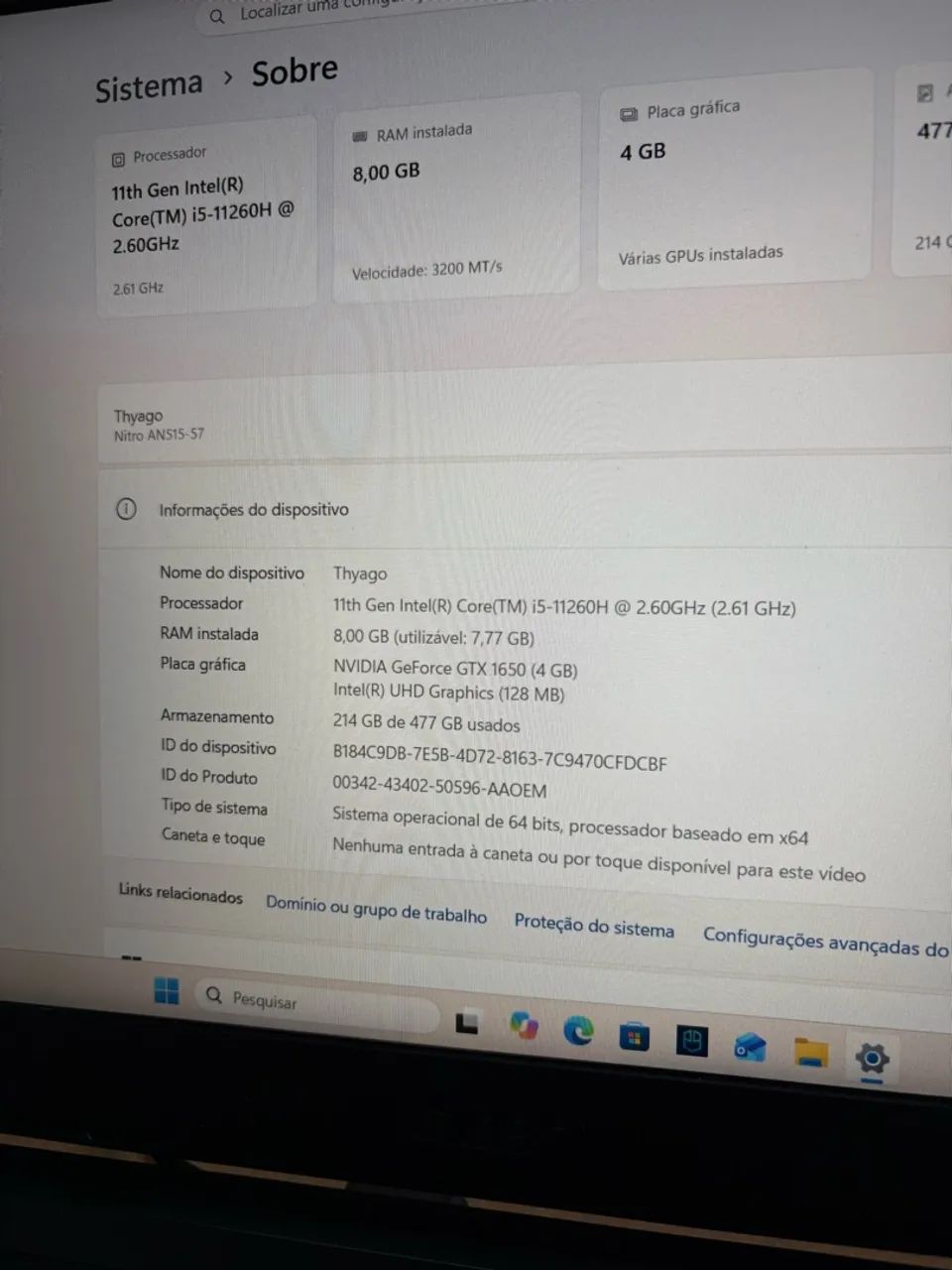 ACER NITRO 5 - Foto 4