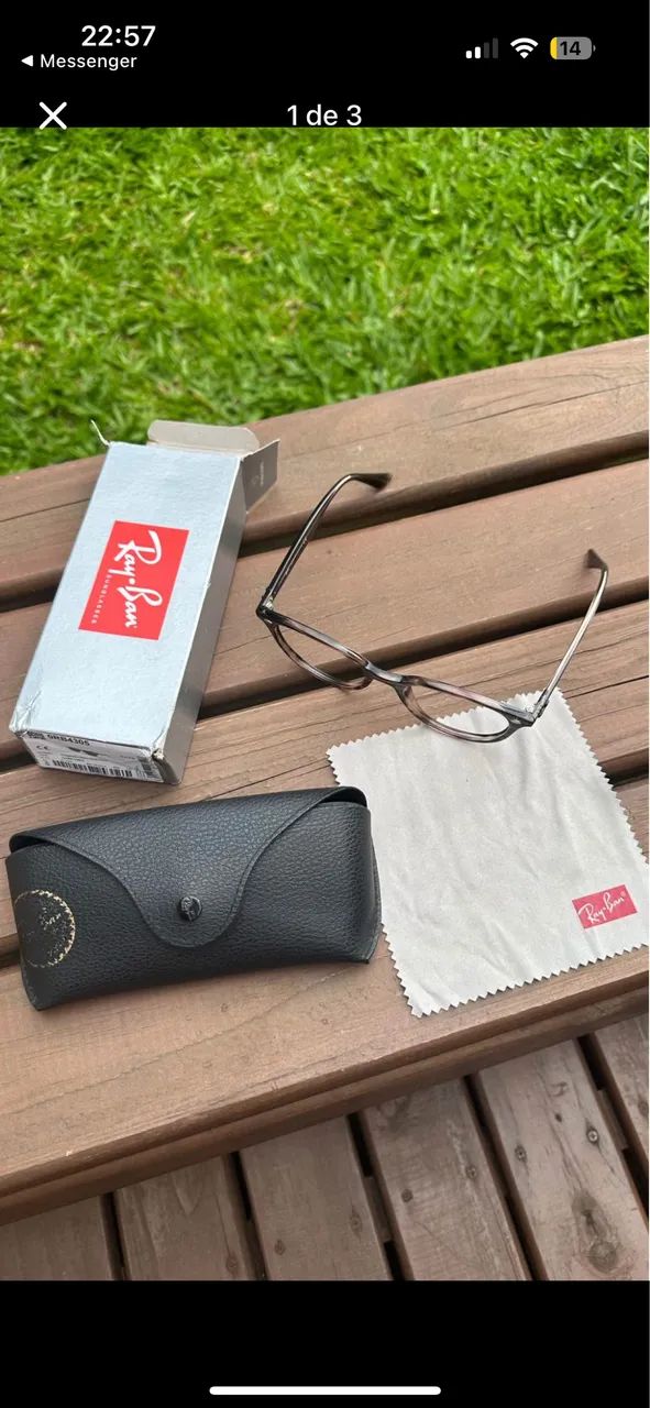 Óculos Ray-Ban Rb 4305 Original Sem Lentes