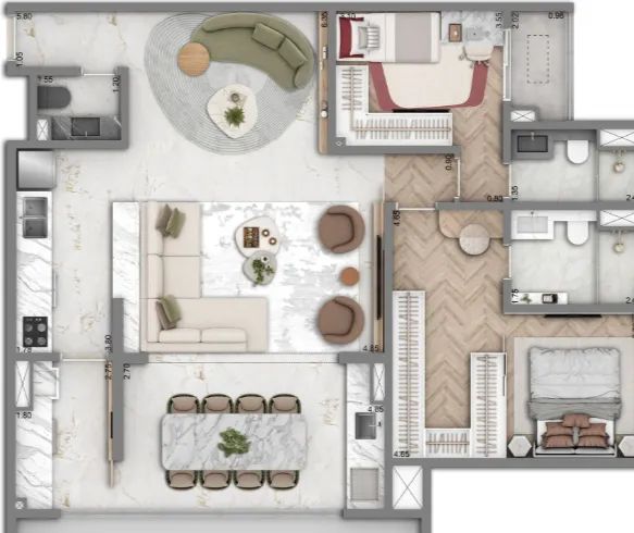 THE GRAND RESIDENCE BROOKLIN LIVING - Foto 15