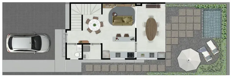 PLANTA 105m²