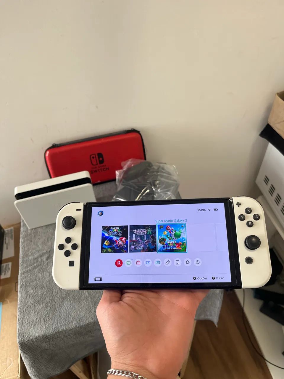 Nintendo Oled desbloq novinho - Foto 2