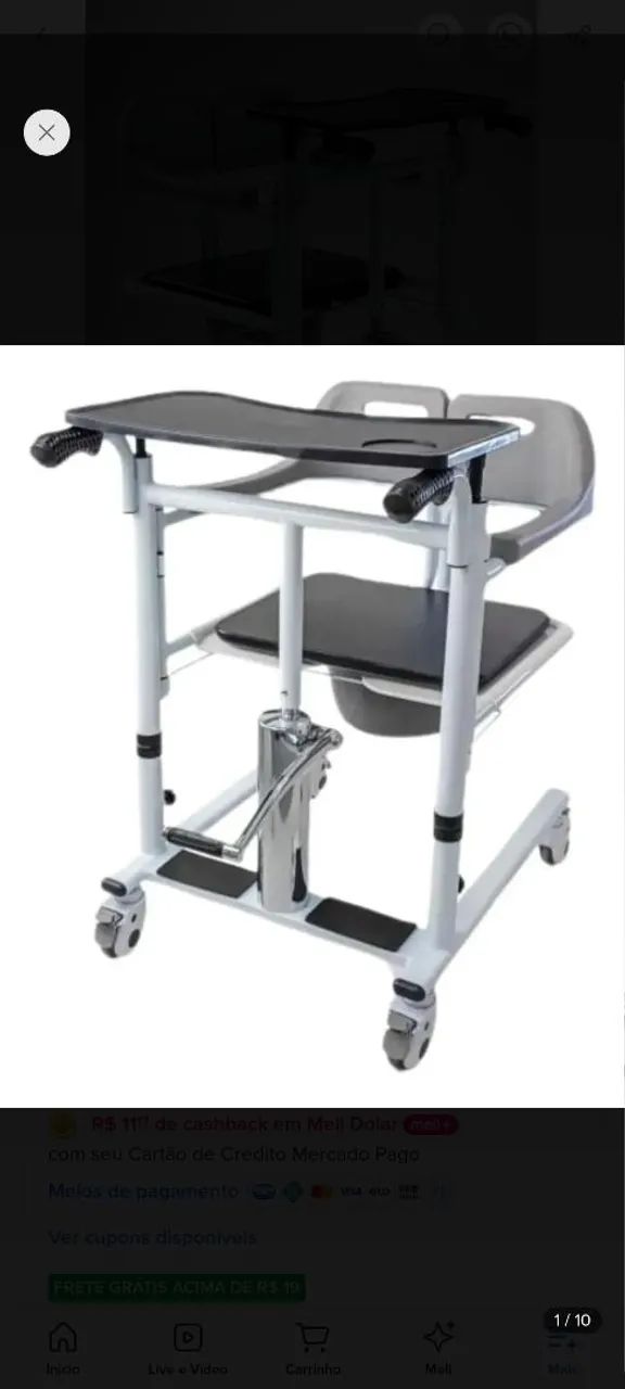 Cadeira de transferência Hidrolight Sc700 - Foto 2