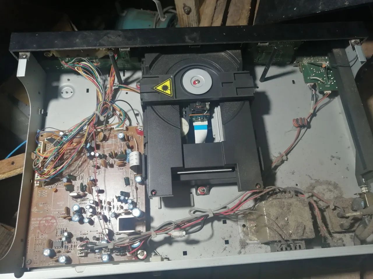 Toca cd teac sucata pra peças! - Foto 5