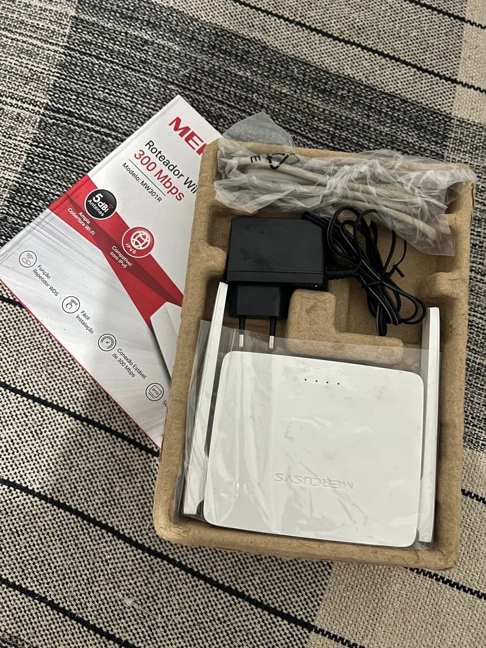 Roteador Wireless N 300 Mbps (modelo MW301R)