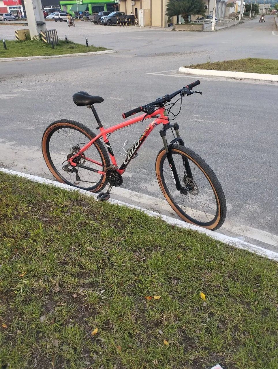 bicicleta em perfeito estado 
