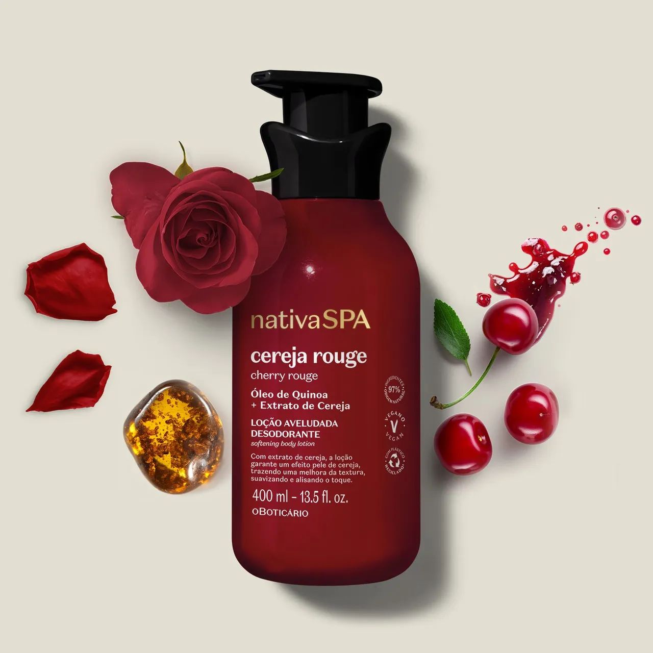 Hidratante + Mais refil cereja rouge ? - Foto 2