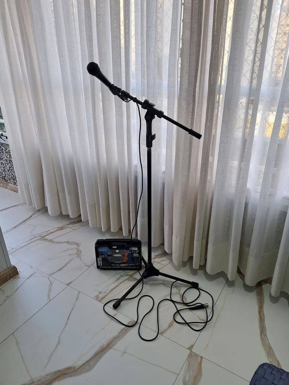 Microfone Le Son L S 801com pedestal.  - Foto 3