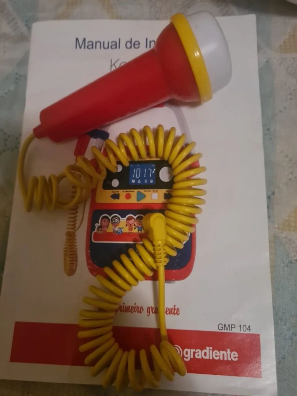 Meu Primeiro Gradiente Som Retrô Bluetooth  - Foto 3