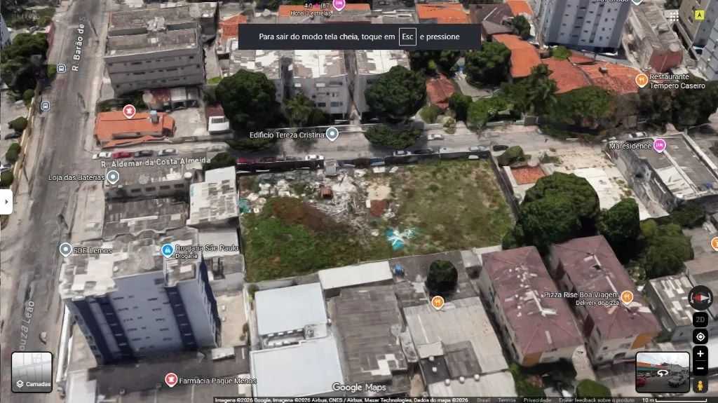 Terreno 1.631m²