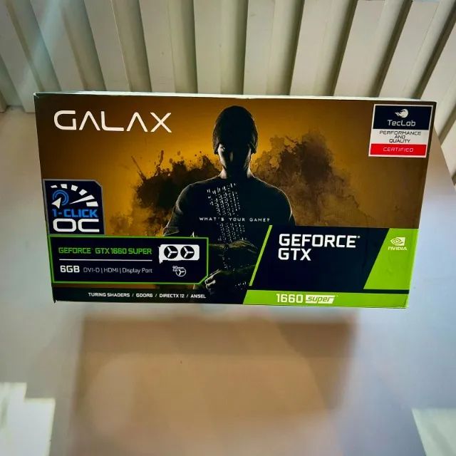 Placa de vídeo NVIDIA Geforce GTX 1660 SUPER
