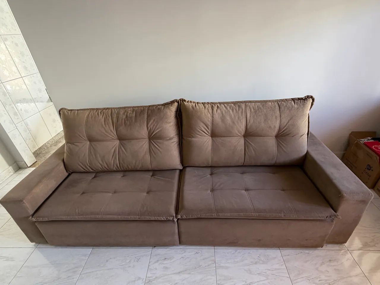 Sofá Retrátil - Sofá Cama Mola Ensacada  - Foto 2