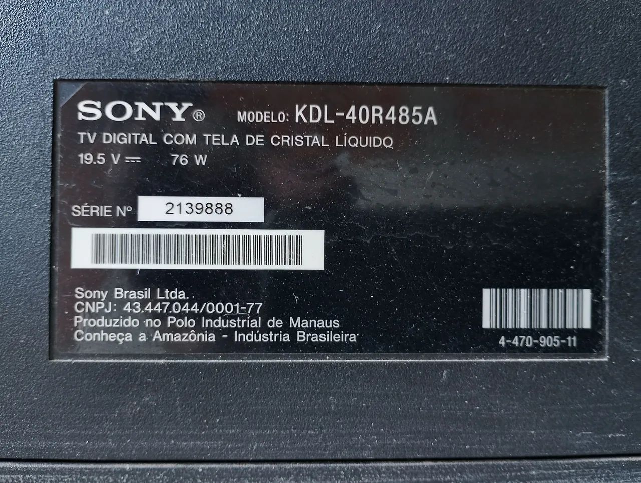 TV PARA RETIRADA DE PEÇAS  - Foto 3
