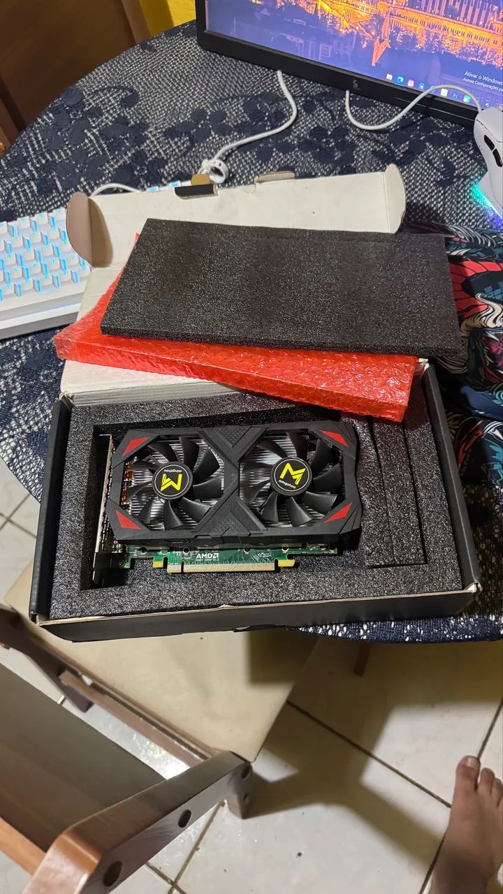 Placa de vídeo rx 580
