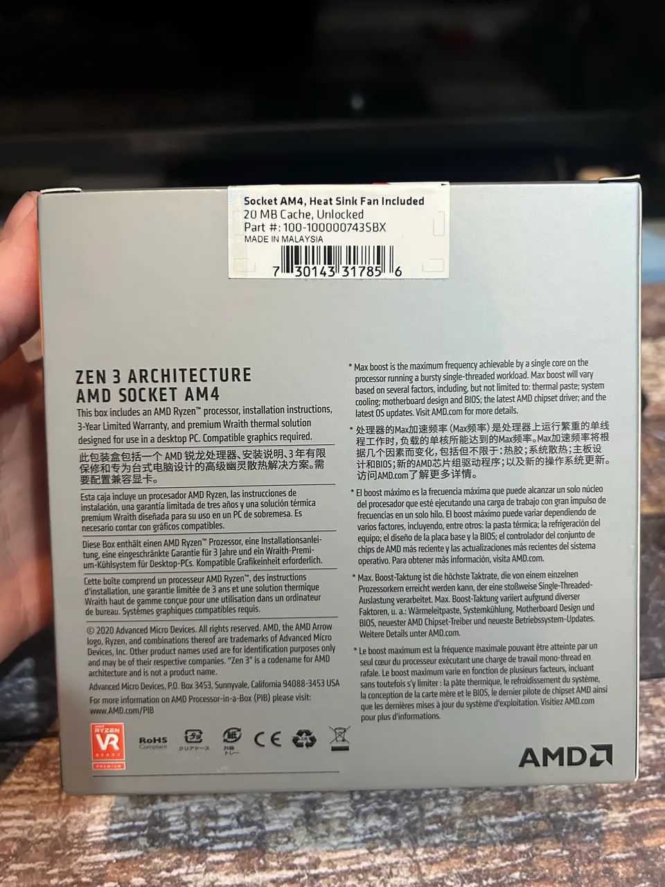 Processador AMD RYZEN 7  - Foto 4