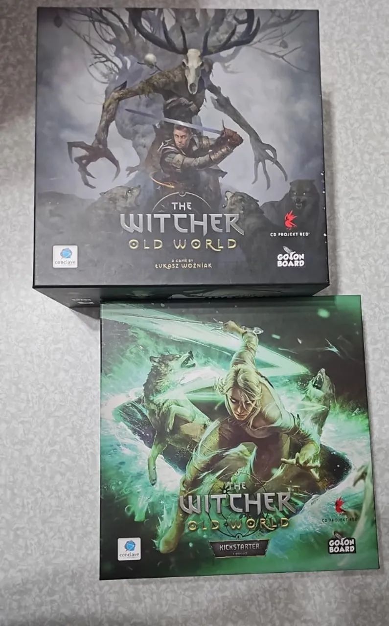 The Witcher Old World - Edição com miniaturas + Kickstarter