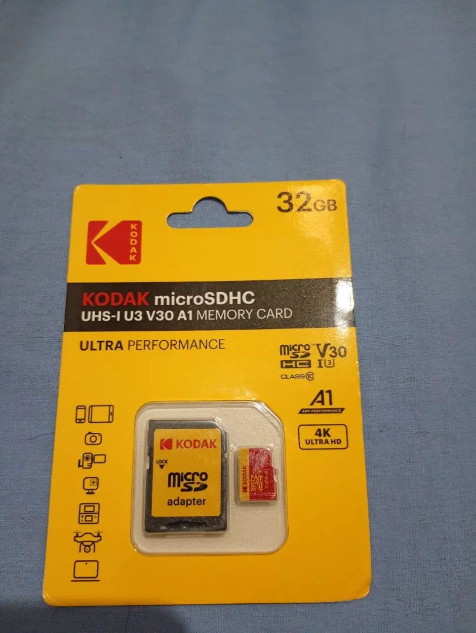 Cartão de memória kodak 32 gigas 4k - Foto 2