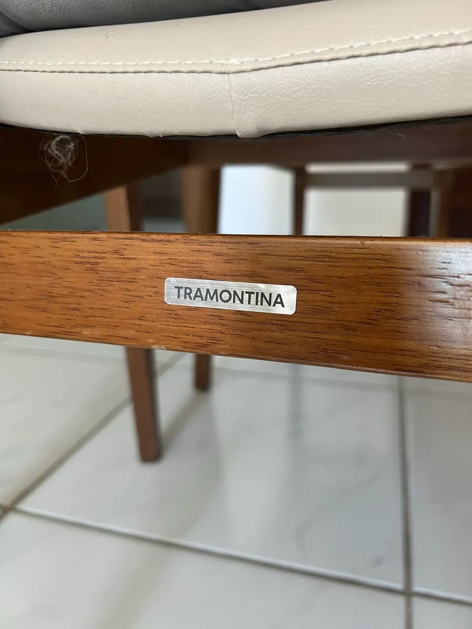 Mesa com cadeiras madeira tramontina - Foto 5