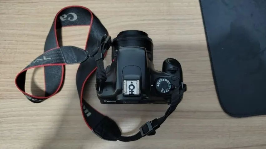 VENDO CÂMERA CANON EOS REBEL T3 + LENTE 50MM + KIT COMPLETO - Foto 2