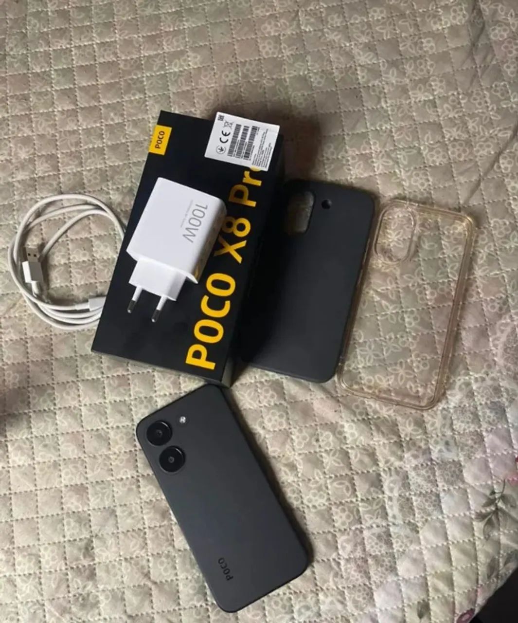 Poco x8 pro 256gb - menos de 1 mês de uso