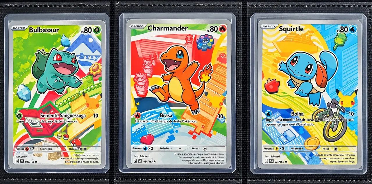 Trio de Iniciais Kanto