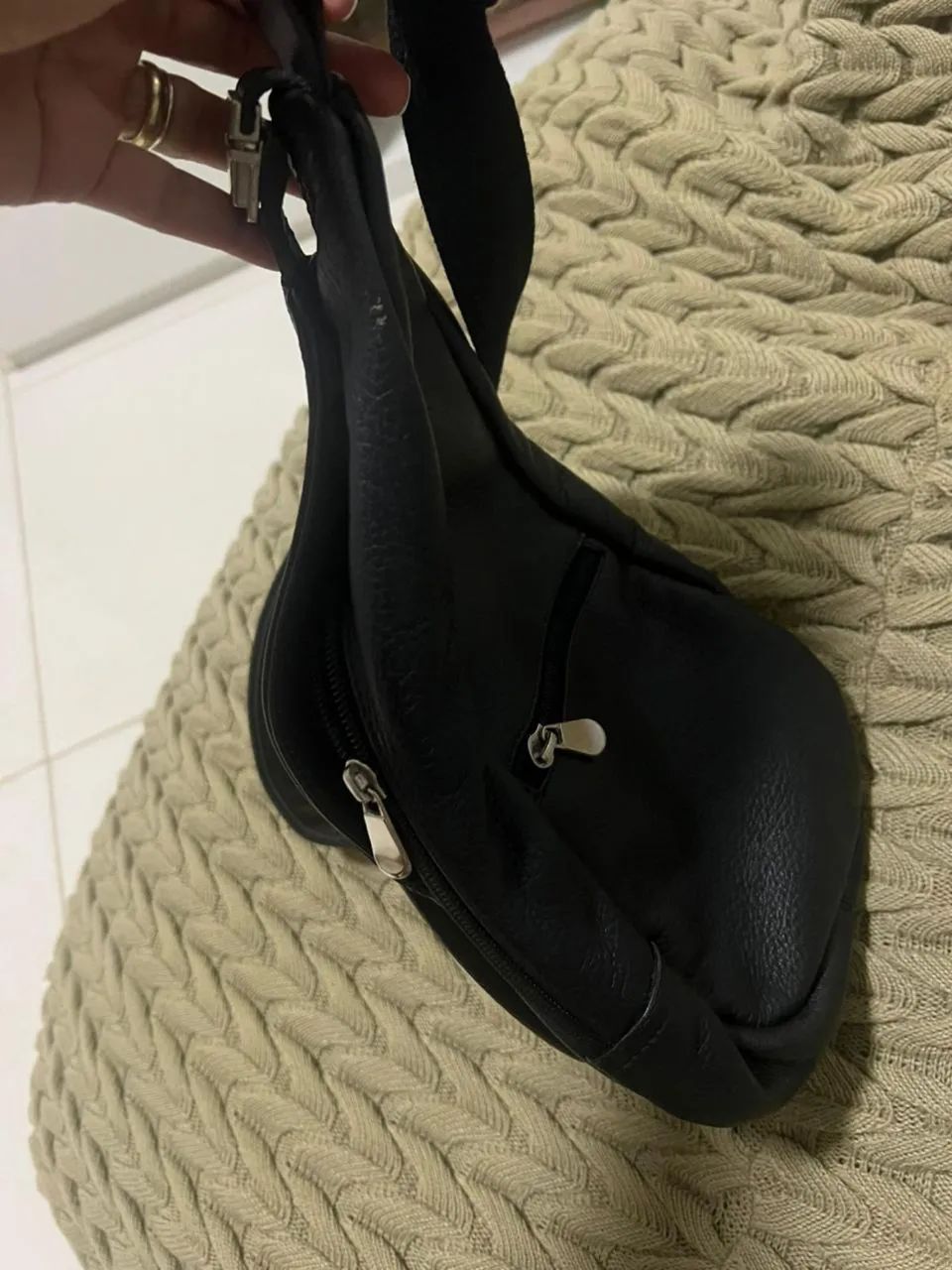 Bolsa de couro marca peruana  - Foto 2