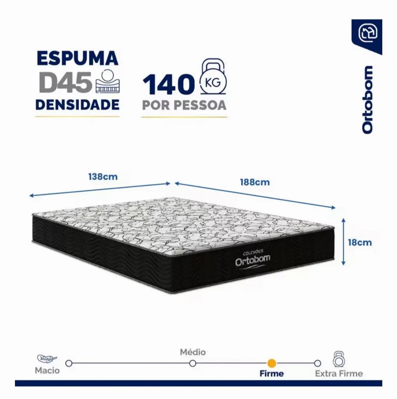 Colchão Ortobom D45
