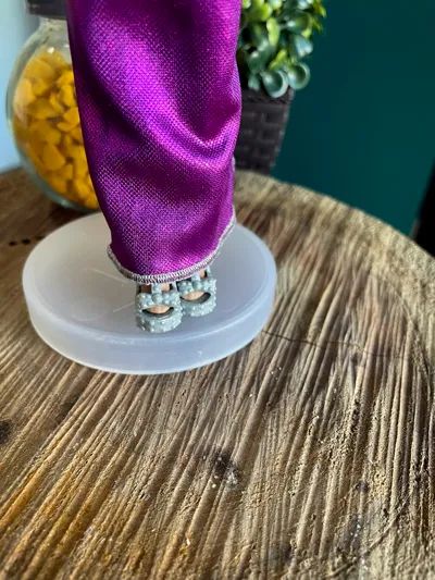Boneco Mattel Vestido Roxo de Gala - Usada - Foto 4